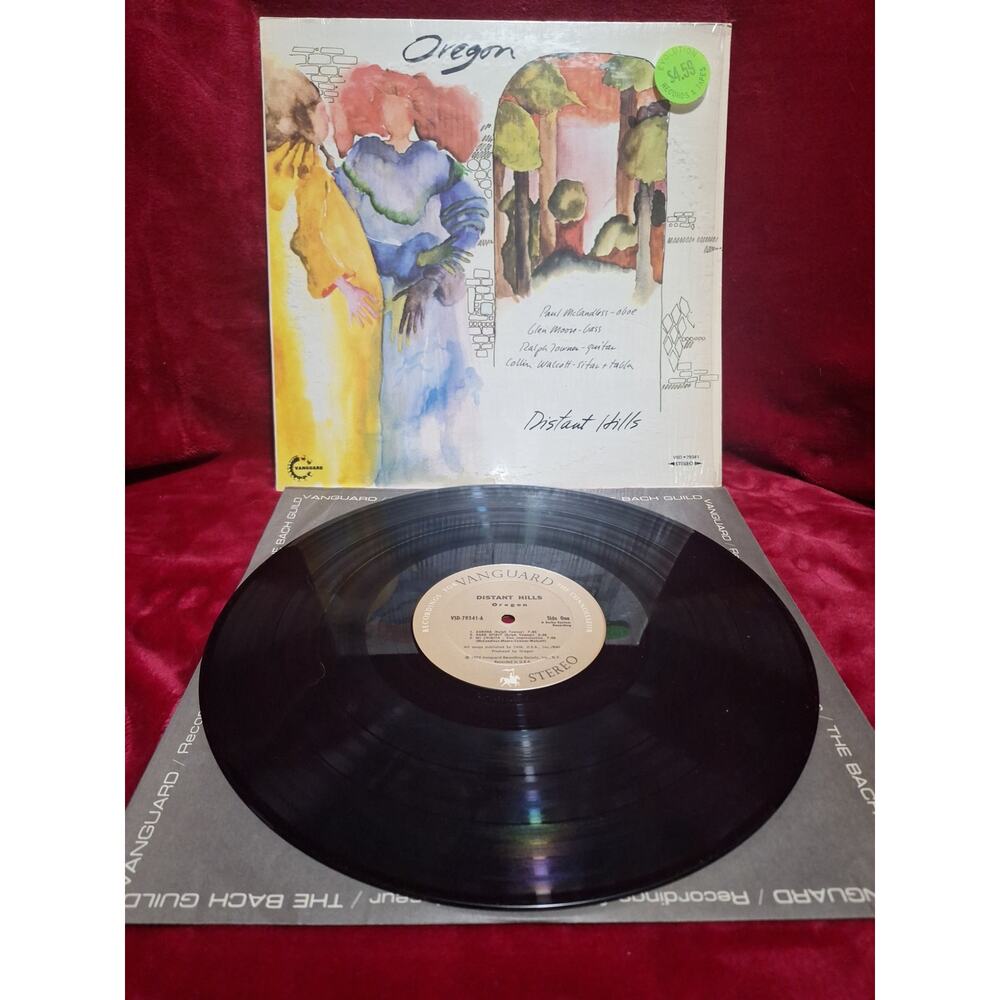 Oregon – Distant Hills Vinyl LP (Vanguard VSD-79341, 1973) VG++, VG++